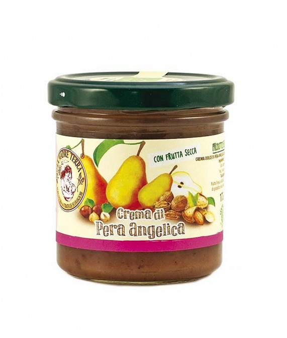 Confettura di pera Angelica con frutta secca biologica - 170 gr